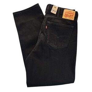 Levi's 550 Relaxed Fit Jeans Mens 38x34 Black Denim 100% Cotton NWT